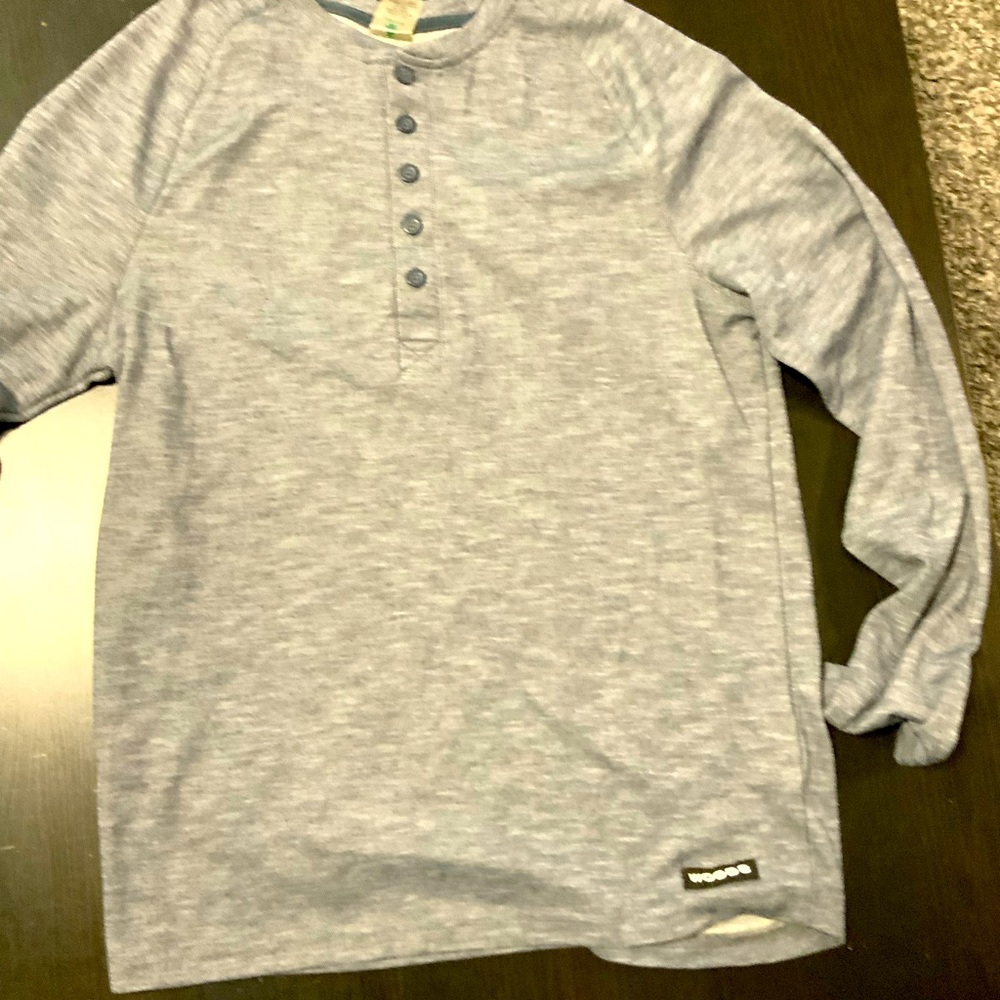 Wood Long Sleeve Shirt size M